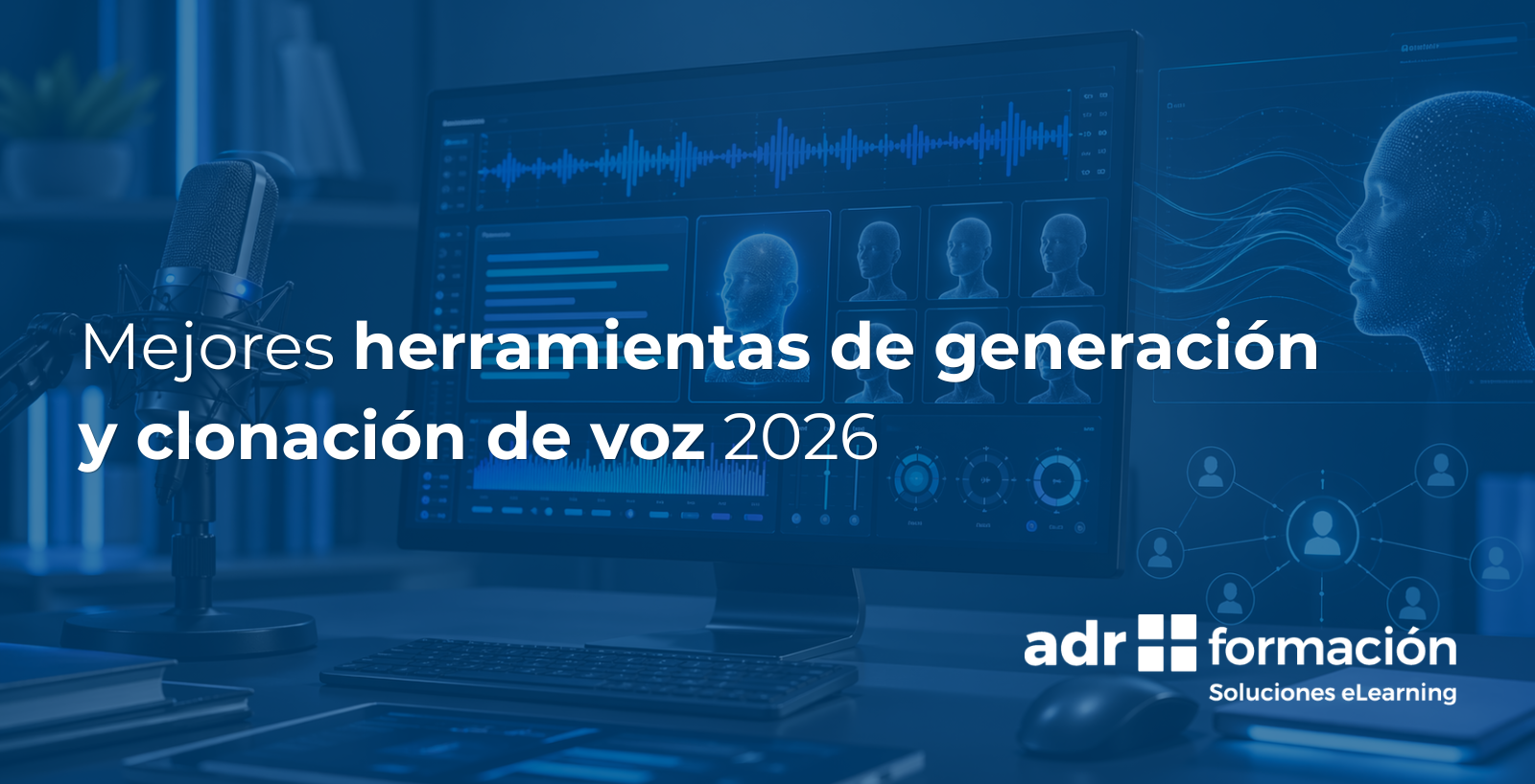 Imagen del articulo Mejores herramientas de generación y clonación de voz 2026