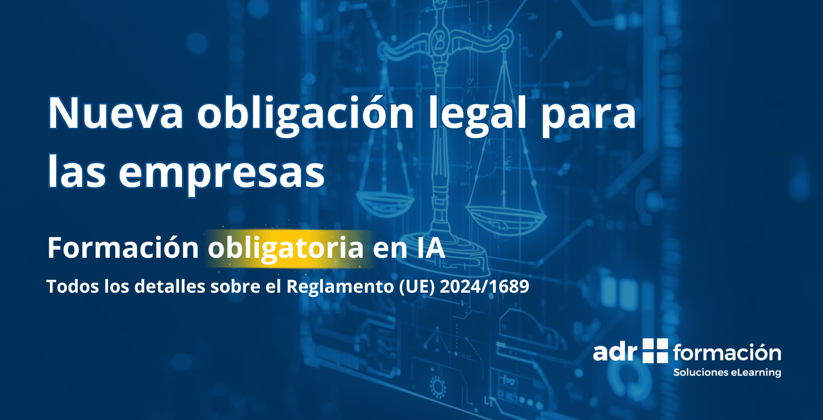 Imagen del articulo Nueva obligación legal en empresas: formación en IA 