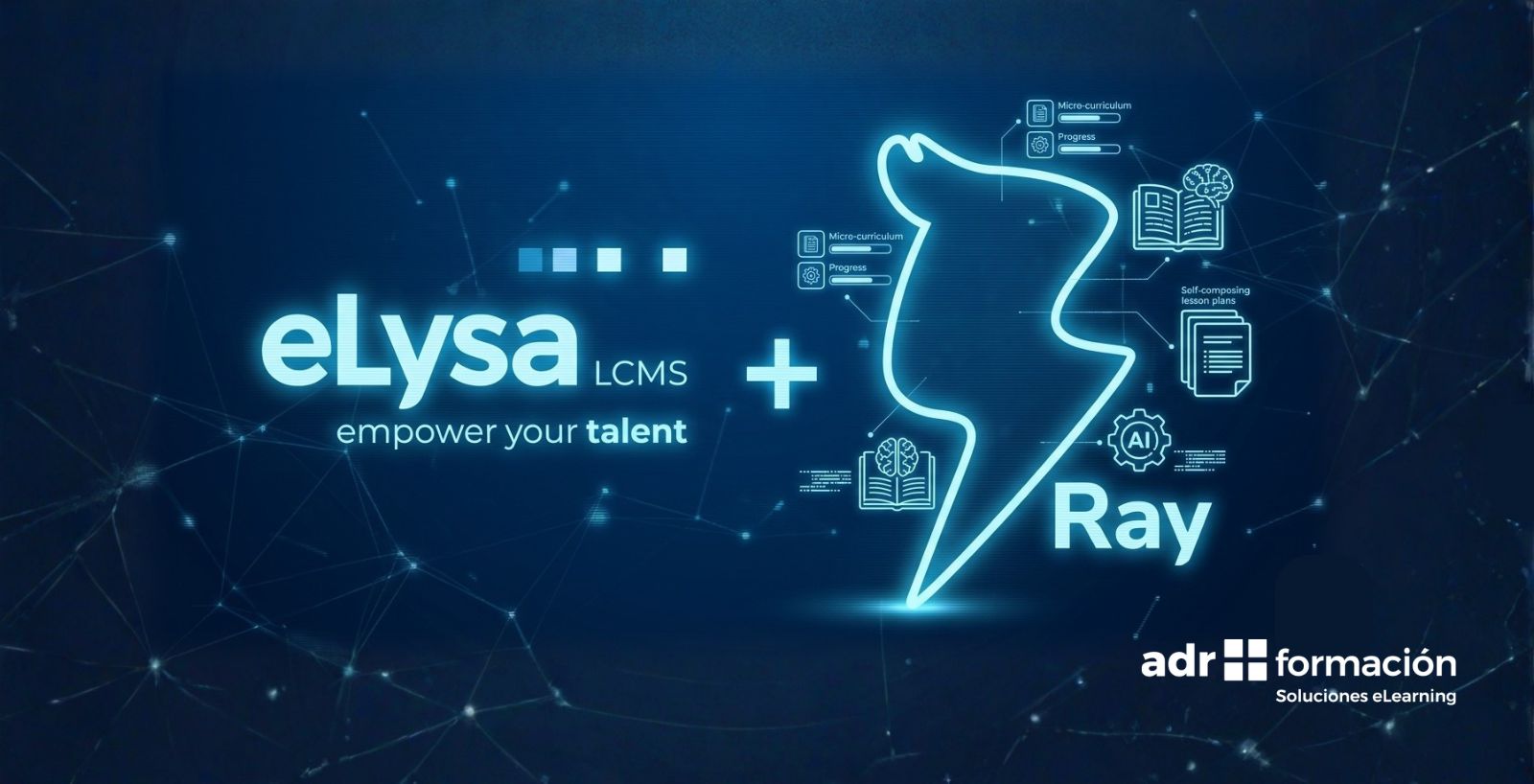 Generación automática de contenidos eLearning con IA: así avanza RAY en eLysa LCMS