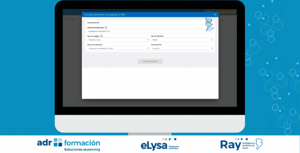 RAY perfecciona la generación automática de preguntas tipo test en eLysa LCMS
