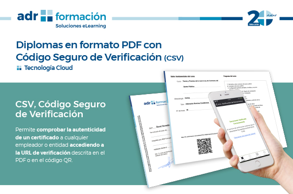La importancia del CSV en los diplomas de formación - Blog - ADR Formación