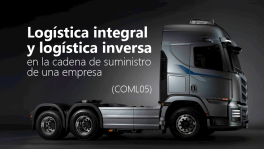 Curso de Logística integral y logística inversa (COML05)