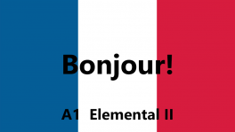 Curso de Francés elemental II (A2)