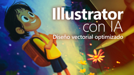 Curso de Illustrator con IA: diseño vectorial optimizado