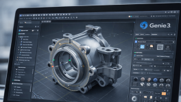 Curso de Genie 3 para modelado 3D con IA: crea y optimiza modelos en tu flujo de trabajo