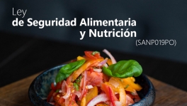 Curso de Ley seguridad alimentaria y nutrición (SANP019PO)
