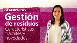 Curso de Gestión de residuos industriales (SEAG026PO)