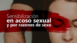Curso de Sensibilización acoso sexual y por razones de sexo