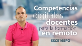 Curso de Competencias digitales docentes remoto (SSCE165PO)