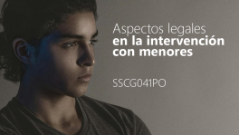 Curso de Aspectos legales intervención menores (SSCG041PO)